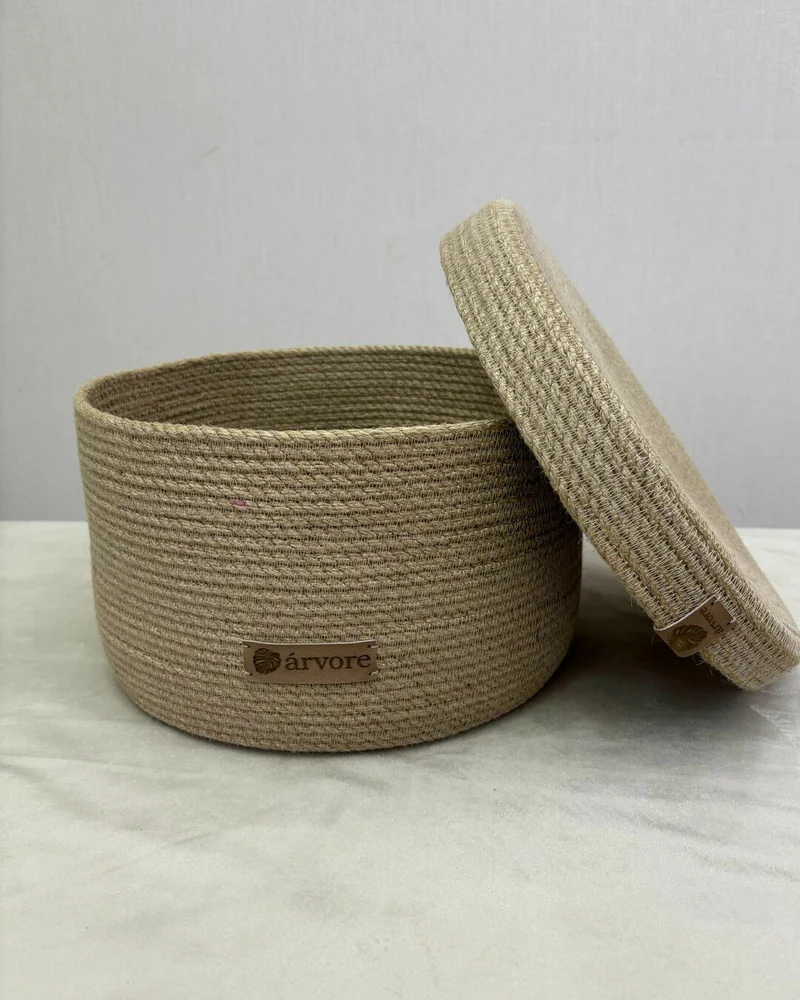 Корзина из джута — 29 × 16 см