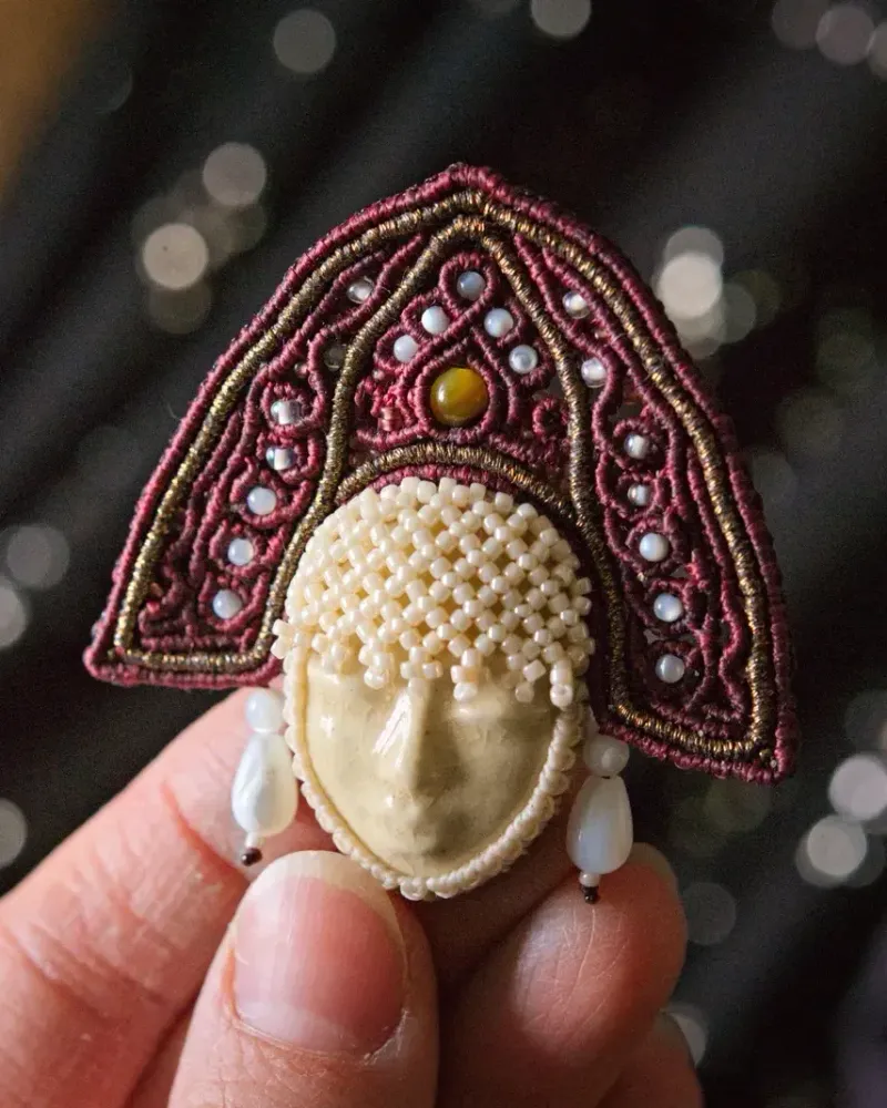 Брошь «Русская» — Основной
