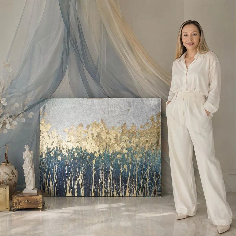 Картина «Таинственный лес», 90×70 см
