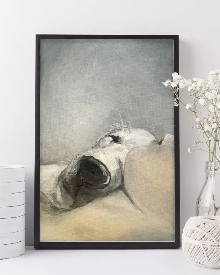 Мой лучший друг. Картина маслом 20×30 см — 20×30 см