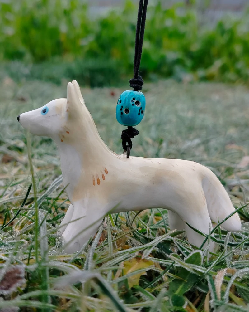 Ёлочная игрушка Собачка на заказ