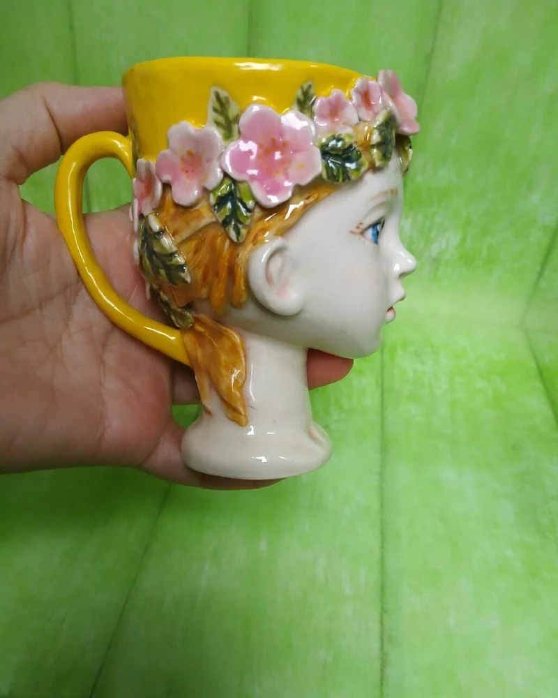 Чашка Фея, авторская керамика