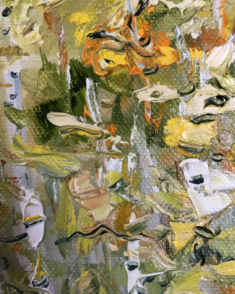 Березы. Картина маслом 20×30 см — 20×30 см