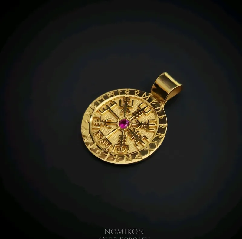 Vegvisir (Вегвизир - рунический компас) — Основной