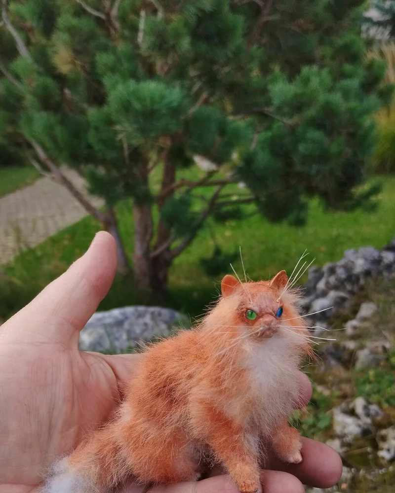 Рыжий кот, миниатюра 1:6 — Рыжий кот, миниатюра 1:6