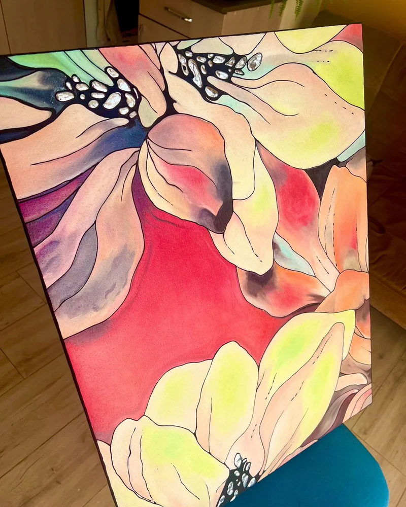 Картина «Ботаника», 70×50 см