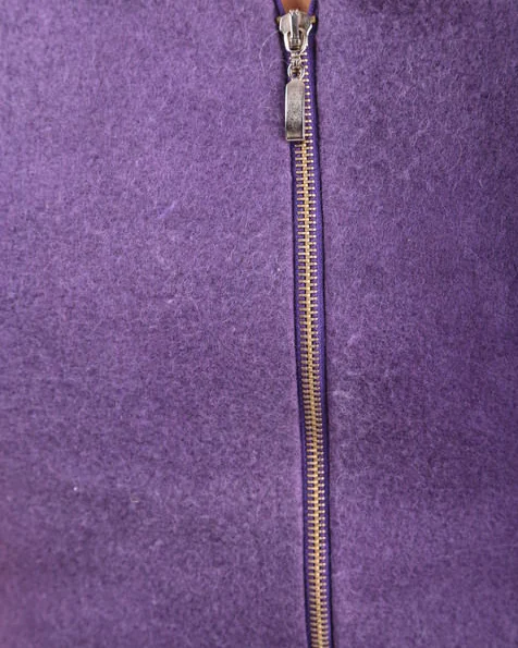 Валяное платье "Dark purple"