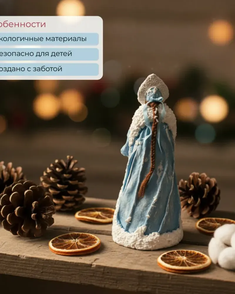 Большой дед мороз и большая снегурочка