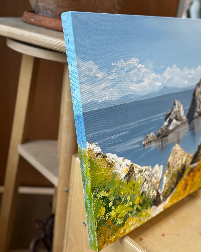 Морской пейзаж 40×60 — Оригинал