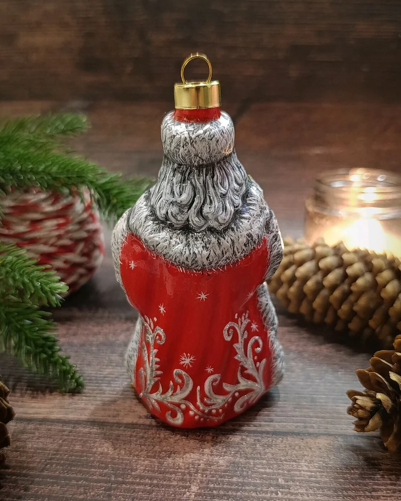 Ёлочная игрушка "Дед Мороз"