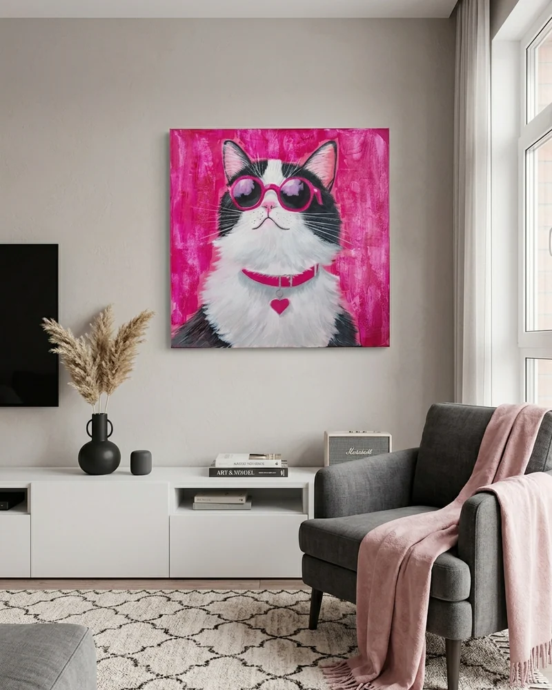 Картина "Кот"