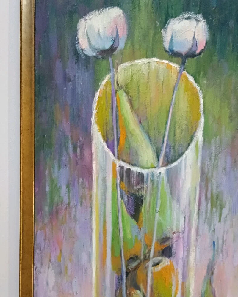 Картина маслом Груши в стакане