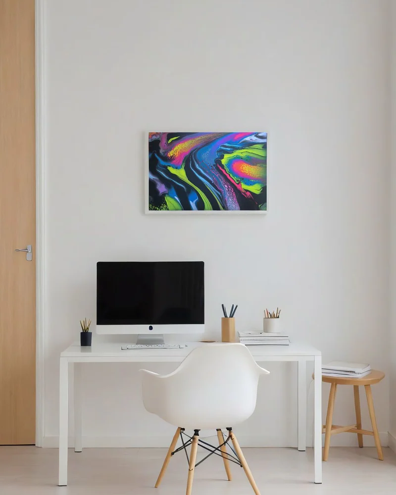Картина жидким акрилом (fluid art) 40х60 см