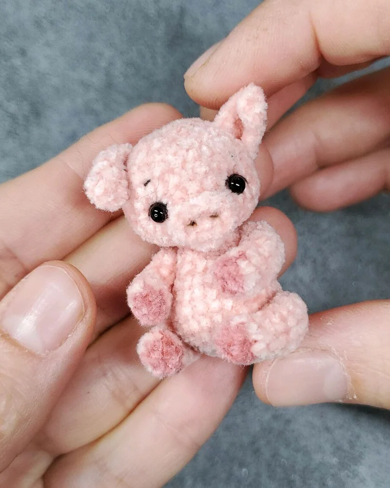 Миниатюрная игрушка из микровелюра, около 6 см — Базовое исполнение