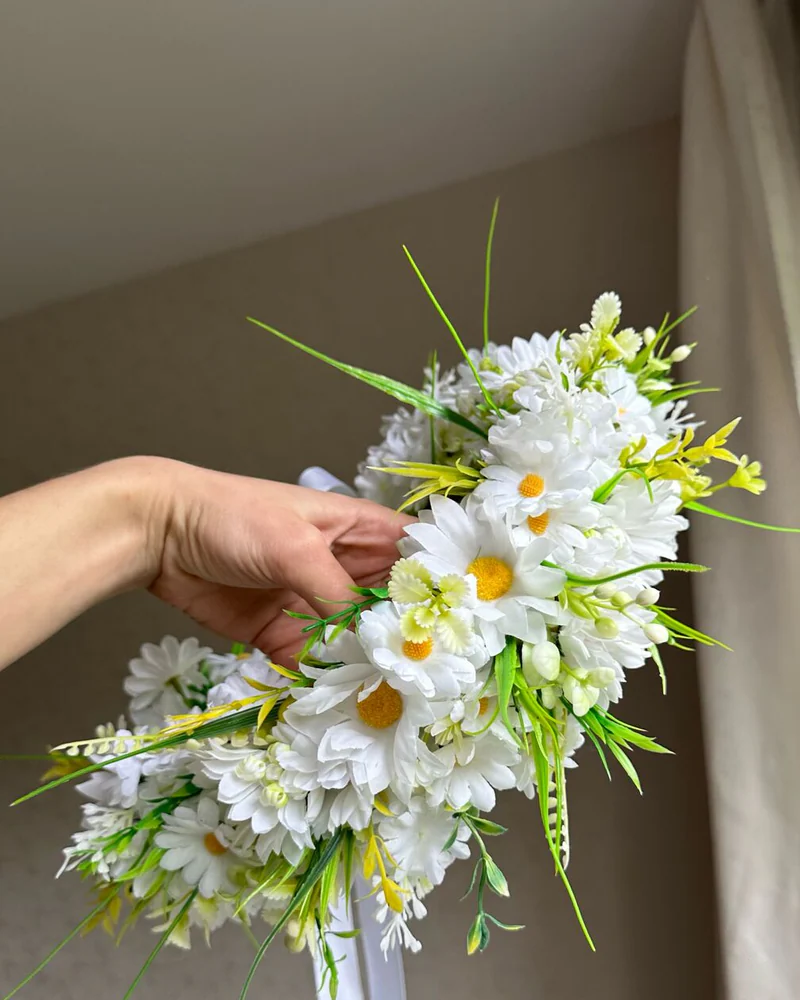 Народный венок с ромашками — Основной