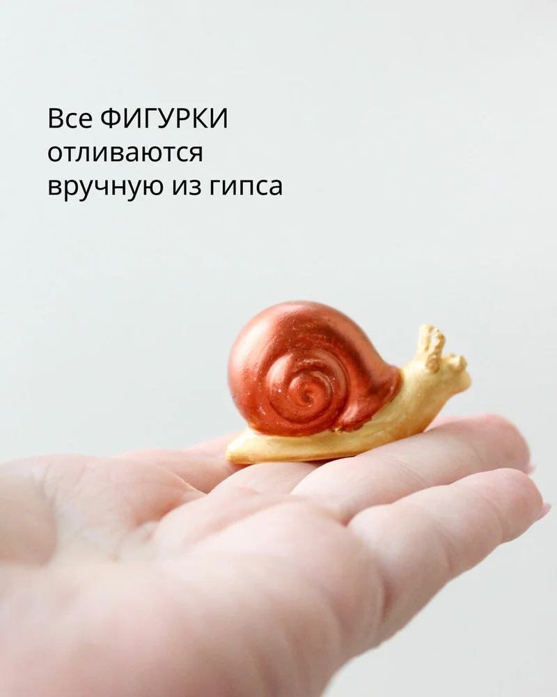 Флорариум, Набор для самостоятельной сборки флорариума с улиткой — Основной