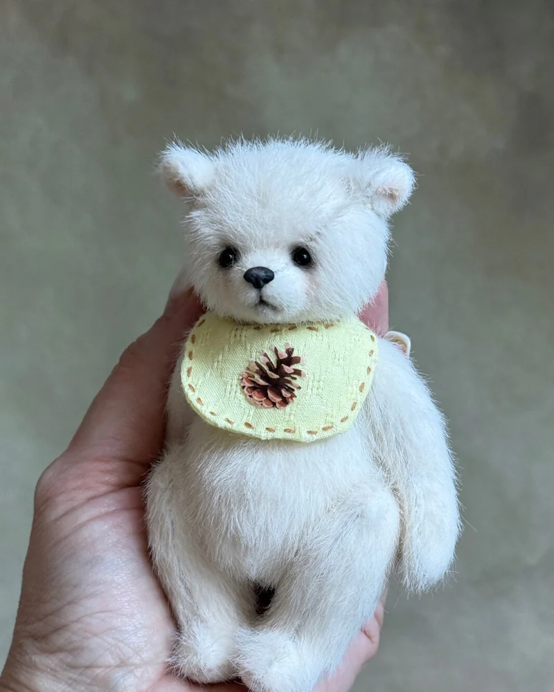 Мишка Пломбирчик, белый — Белый