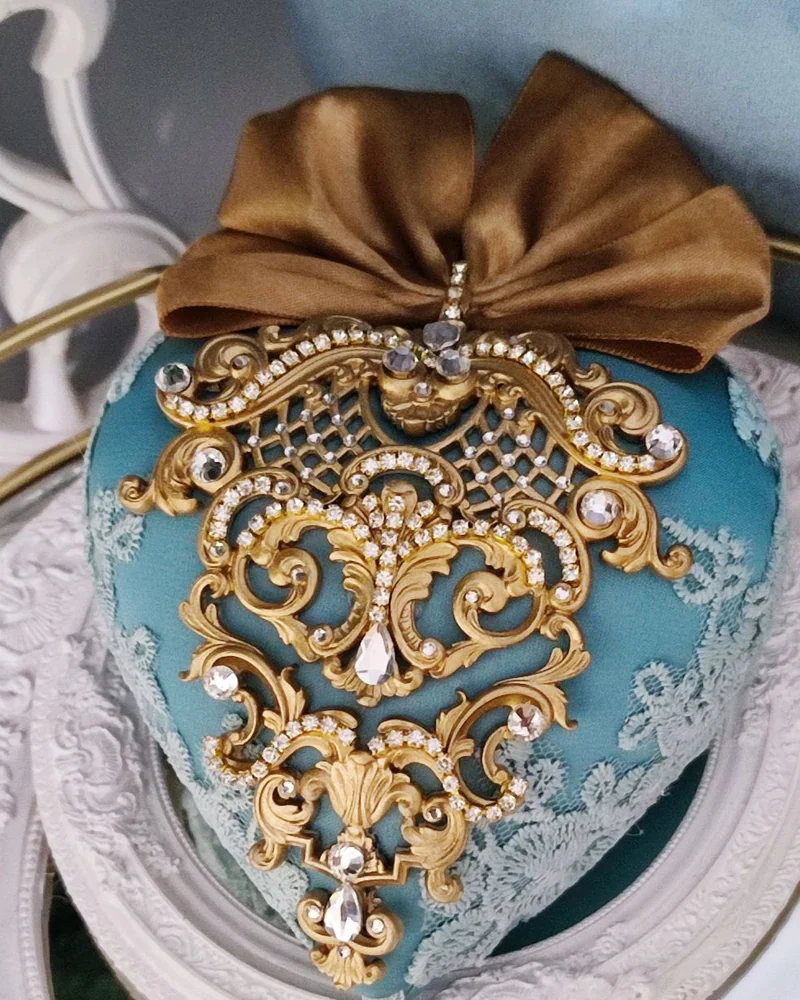 Ёлочная игрушка "Сердце"