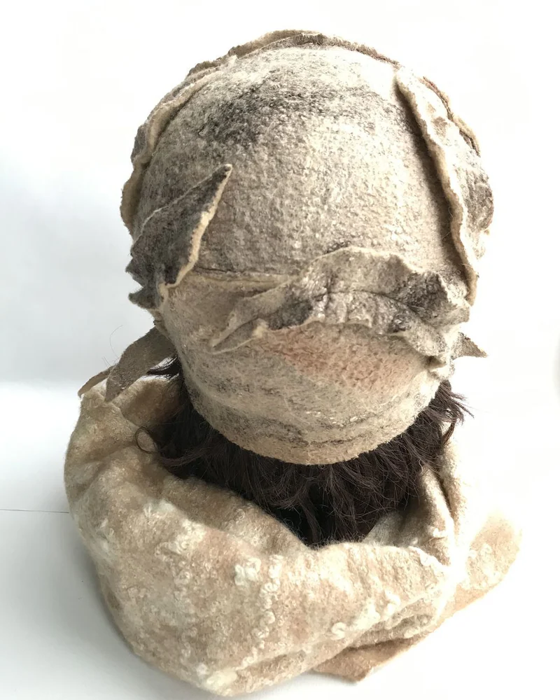 Шапка, шляпка валяная «Коко»