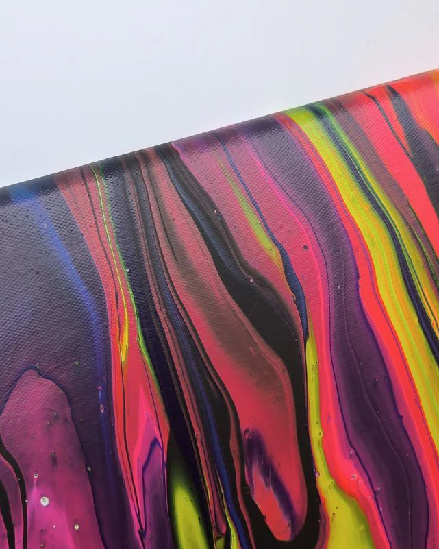 Картина жидким акрилом (fluid art) 40х50 см
