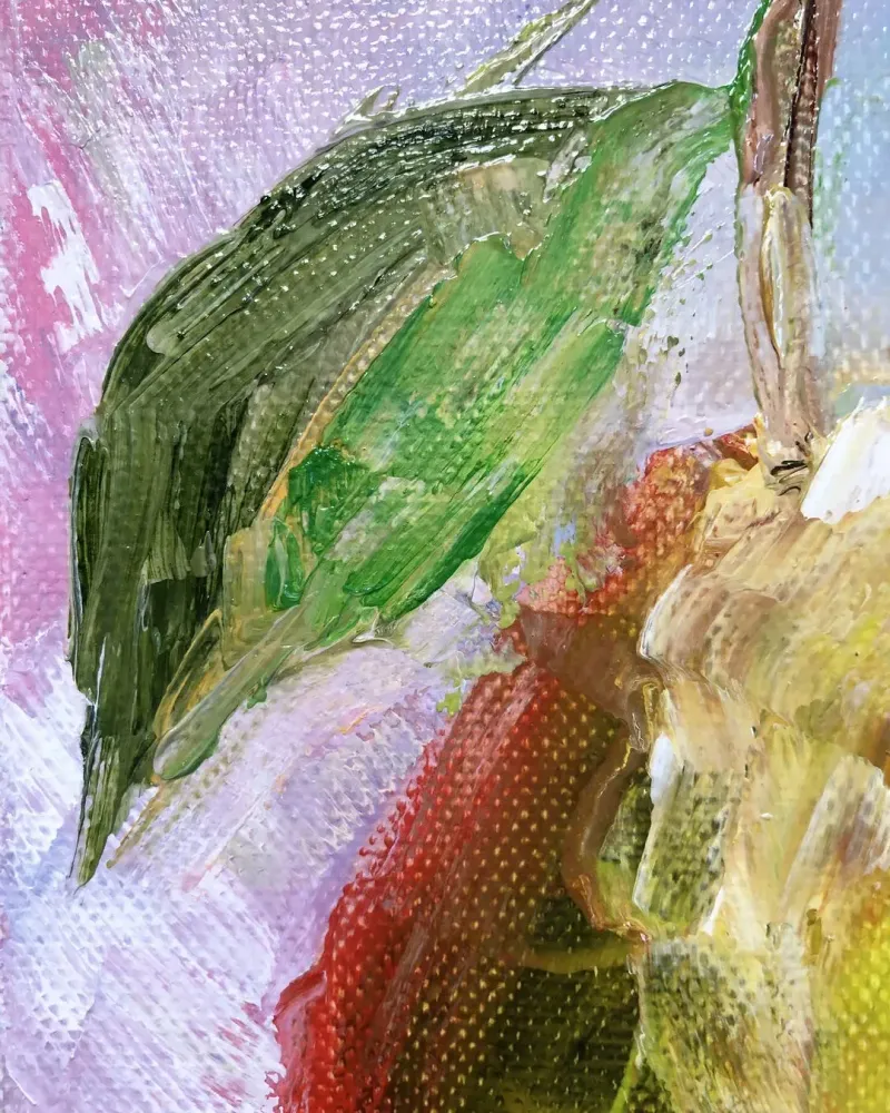 Груши. Картина маслом 20×20 см — 20×20 см