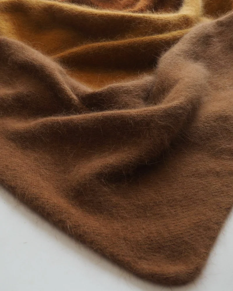 Косынка вязаная платок из ангоры