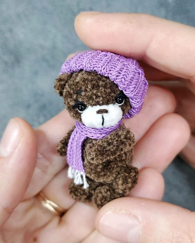 Миниатюрная игрушка из микровелюра, около 6 см — Базовое исполнение