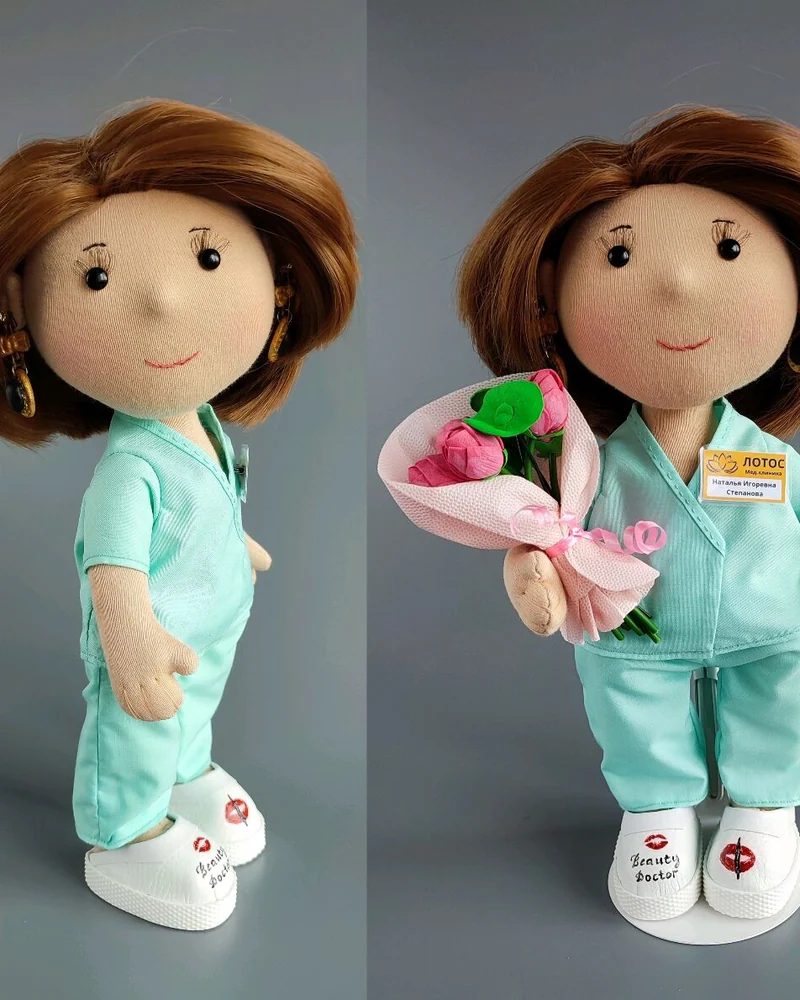 Кукла по фото для начальницы Подарок руководителю Кукла ручной работы — Основной