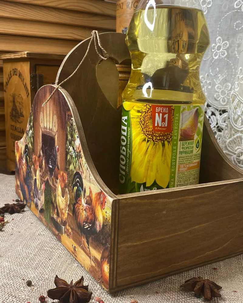 Сервировочный короб «Птичий двор» — Основной