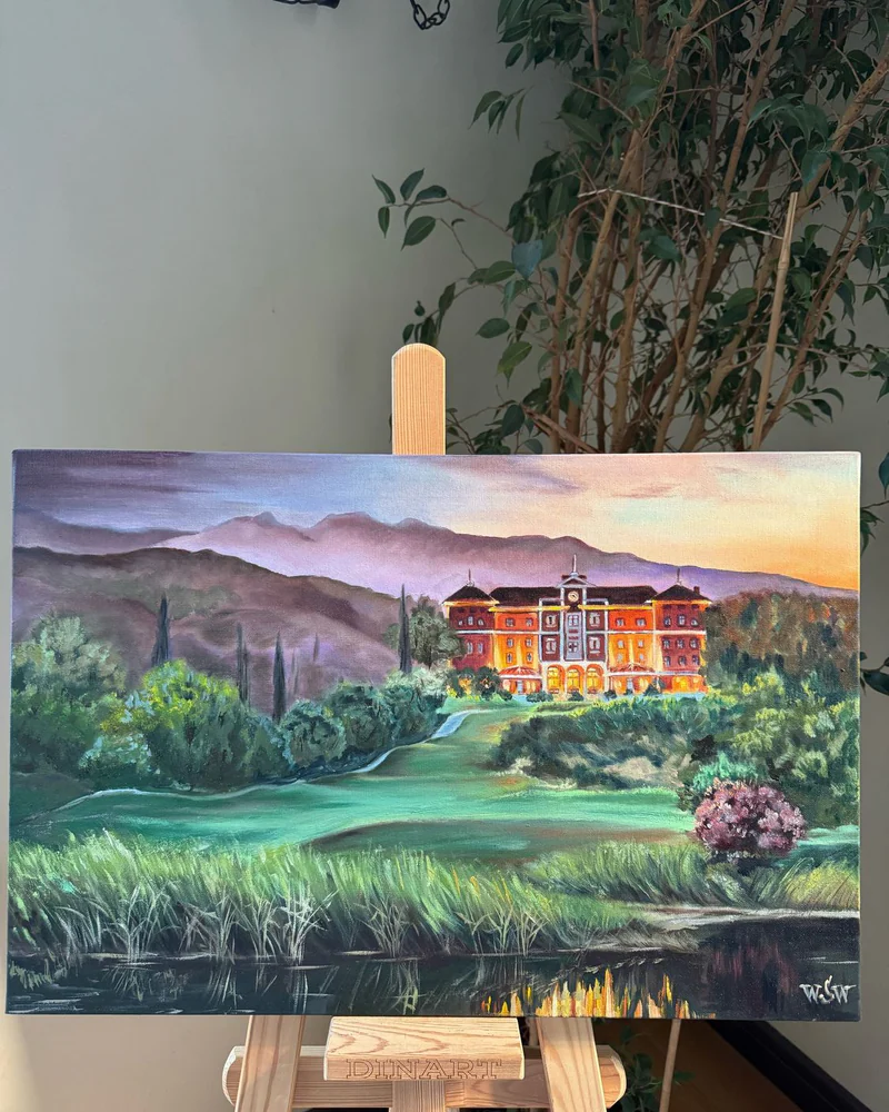 Картина маслом Пейзаж Испания 40×60 см — Оригинал