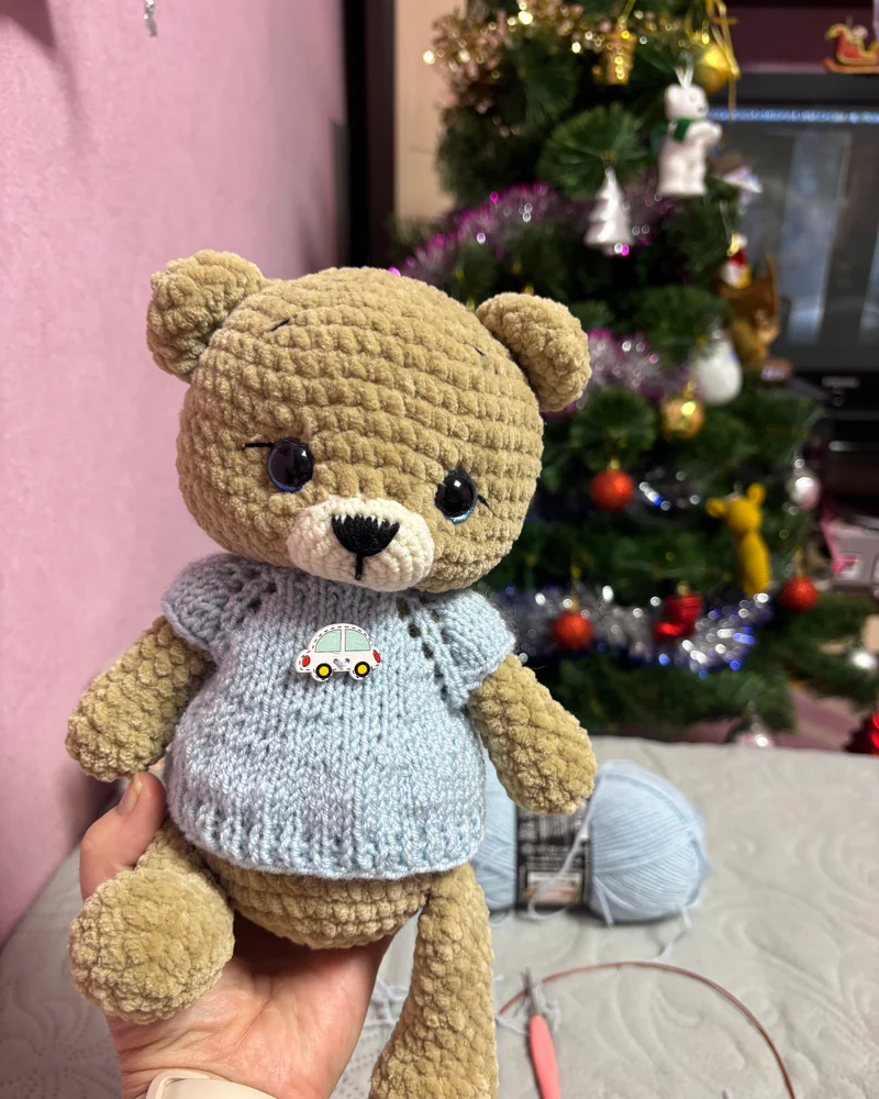 Бежевая Мишка