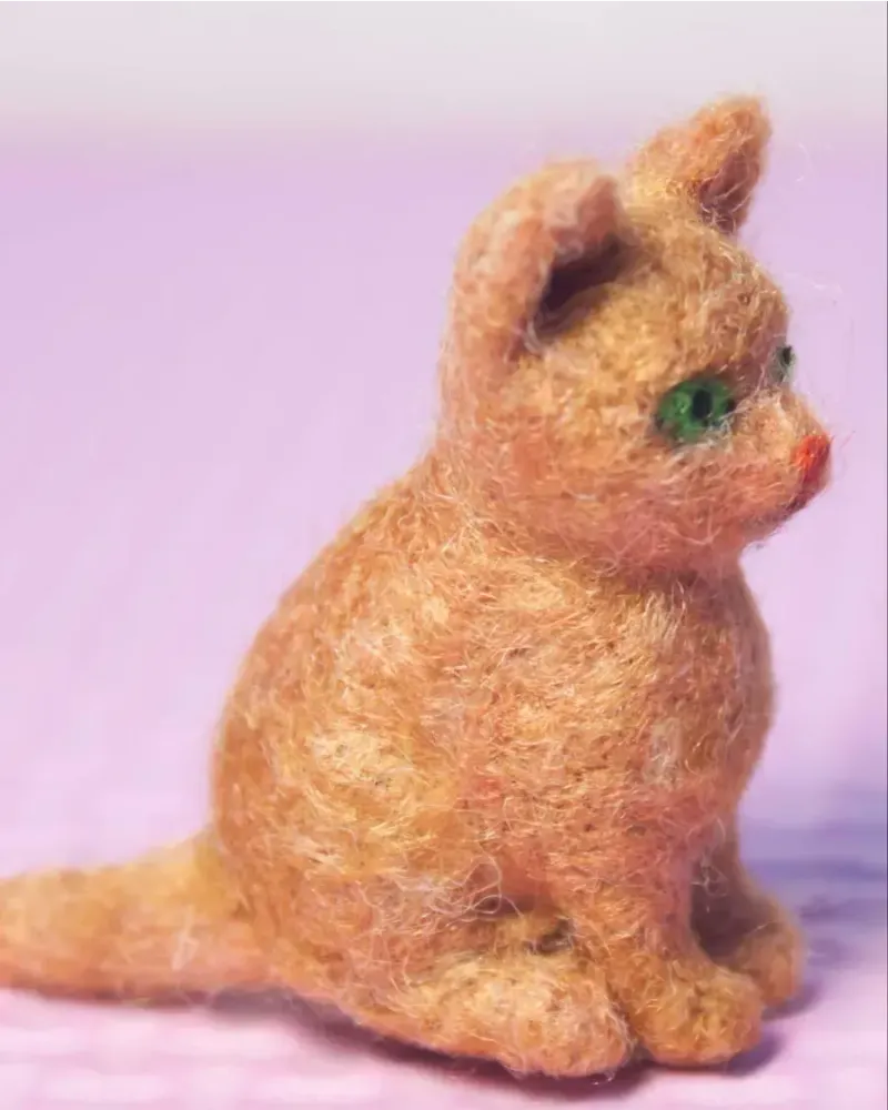 Рыжий котёнок, миниатюра 1:6 — Основной
