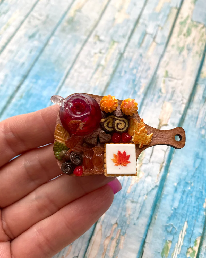 Кукольная Миниатюра «Осень в гостях у Ёжика 🍁»