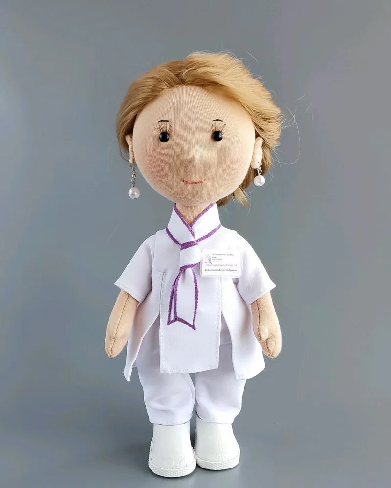 Портретная кукла по фото для начальницы Подарок руководителю — Основной