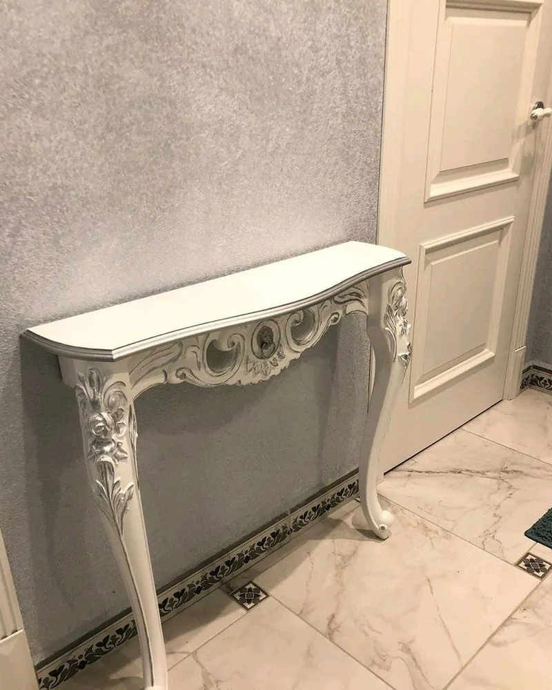 Консольный столик 82 см (белый) — Основной
