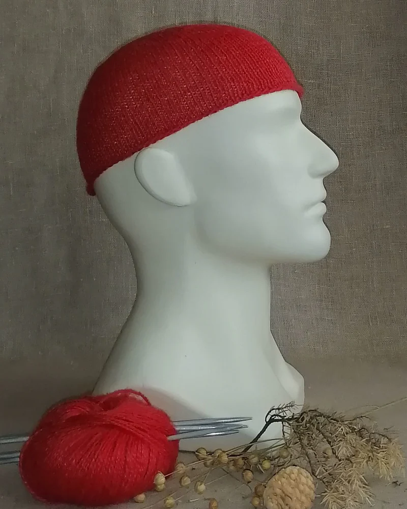 Шапка докерская из конопли