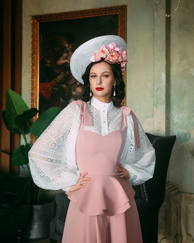 Эксклюзивная шляпа Анна